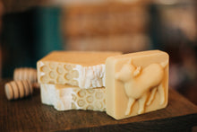 Load image into Gallery viewer, Raw goat milk soap travel bar