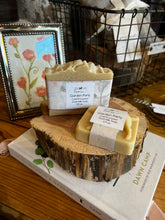 Load image into Gallery viewer, Raw goat milk soap travel bar