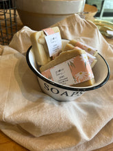 Load image into Gallery viewer, Raw goat milk soap travel bar