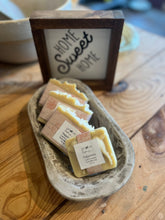Load image into Gallery viewer, Raw goat milk soap travel bar