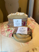 Load image into Gallery viewer, Raw goat milk soap travel bar
